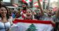 Lebanese Protesters Celebrate Hariri's Resignation