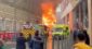 Fire Crews Tackle Huge Blaze At South London Train Station